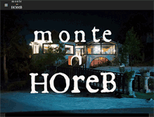 Tablet Screenshot of monte-horeb.com